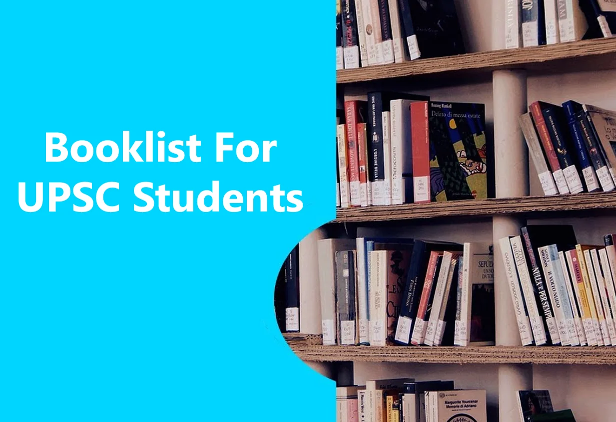 Booklist For UPSC students